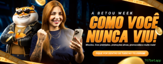 Programa VIP exclusivo da 707betapp